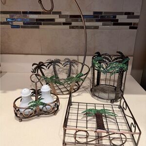 Palm Tree Design Kitchen Tool Set